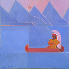 Painting:  Going Home